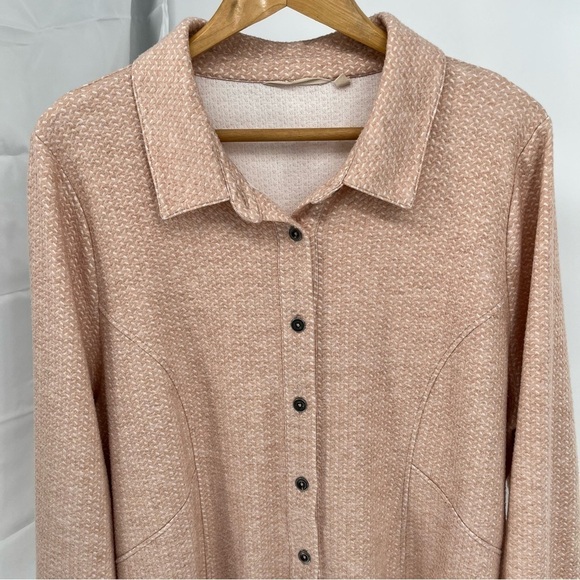 Soft Surroundings Womens Patterned Jacket Size XXXL Soft Stretch - Picture 2 of 9